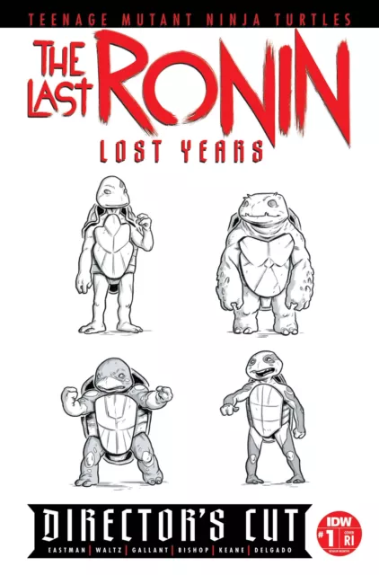 Tmnt Last Ronin Lost Years Directors Cut #1 1:10 Deodato Variant