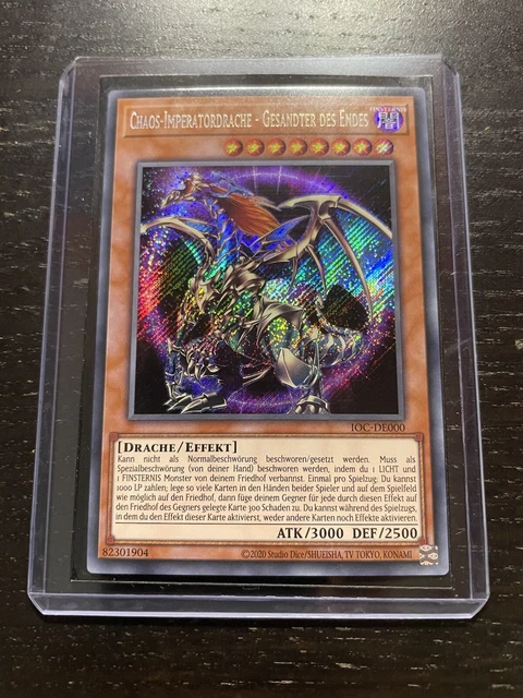 YU-GI-OH! CHAOS IMPERATORDRACHE - Gesandter des Endes SR IOC 25th Near