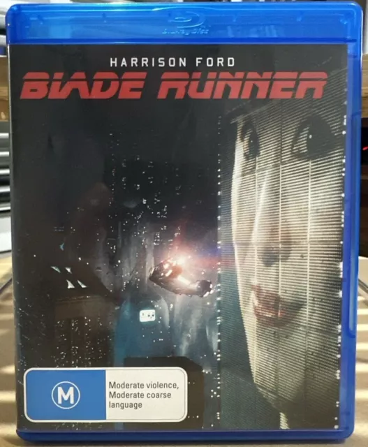 Blade Runner  (Blu-Ray, 1982) Ridley Scott Harrison Ford Rutger Hauer *VGC*
