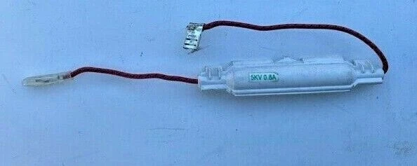 Fusibile Pour Micro-Ondes 5KV 0.8A (800mA) Boîtier Et Fils Avec Faston N.508