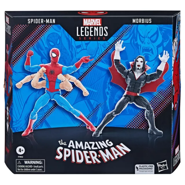 Marvel Legends The Amazing Spider-Man Actionfiguren Spider-Man & Morbius 15cm