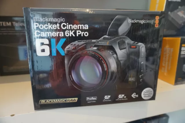 Blackmagic Diseño Bolsillo Cámara Cine 6K Pro Nuevo ya Está Disponible Vendedor