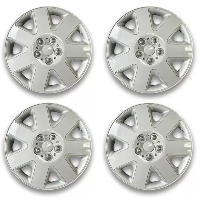 16 Inch Wheel Trims Set of 4 16" Car Wheel Trim Covers Hub Caps 4 Pack ABS