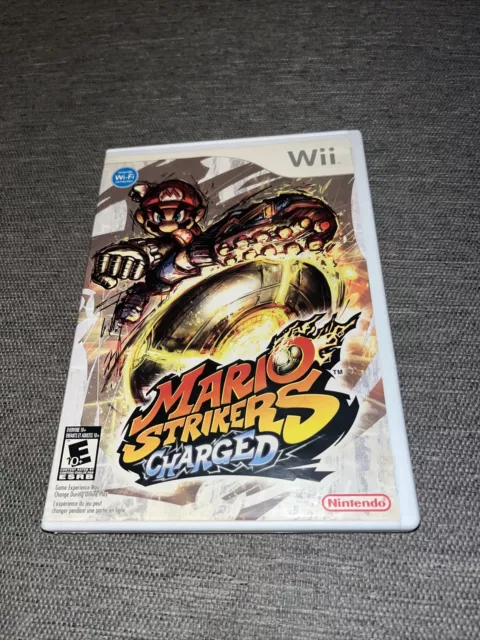 Mario Strikers Charged (Nintendo Wii, 2007) Case Only! no game or manual!