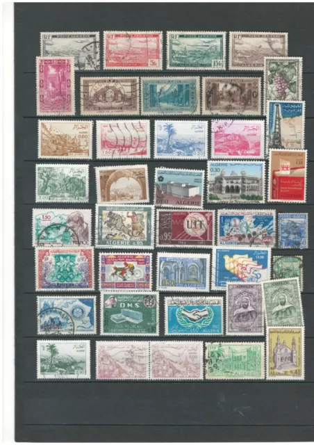 Algeria French Colonies Collection Used Stamps Lot (Alger 622)