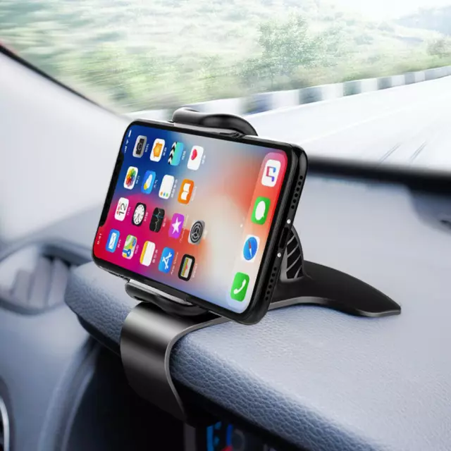 Universal Auto Car Dashboard Phone Clip Holder Mount Stand Cradle HUD Design