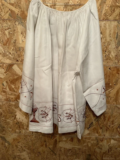 Cotta Sacerdotale Ricamata A Mano