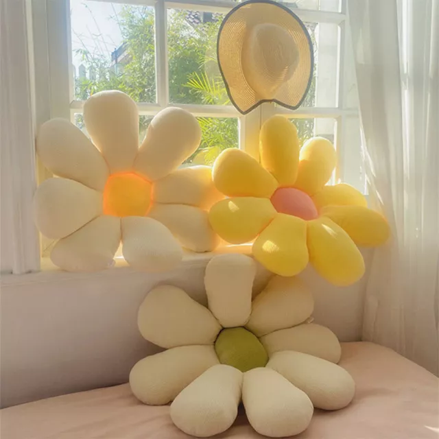 360Home Gran Margarita Diseño Flor Cojín Suave Lava