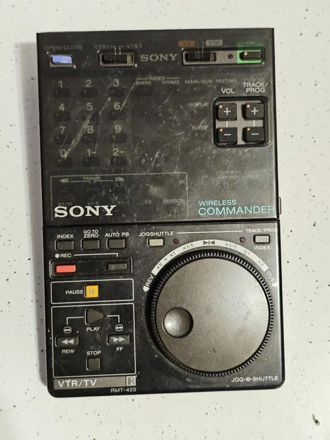 Télécommande Vintage Sony RMT-V474 - Occasion Avec Traces D'usure, Référence 3-746-031-01
