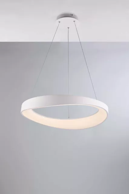 Lámpara de Araña Para LED Moderno Design Blanco D.60cm de Lujo Lgt 101