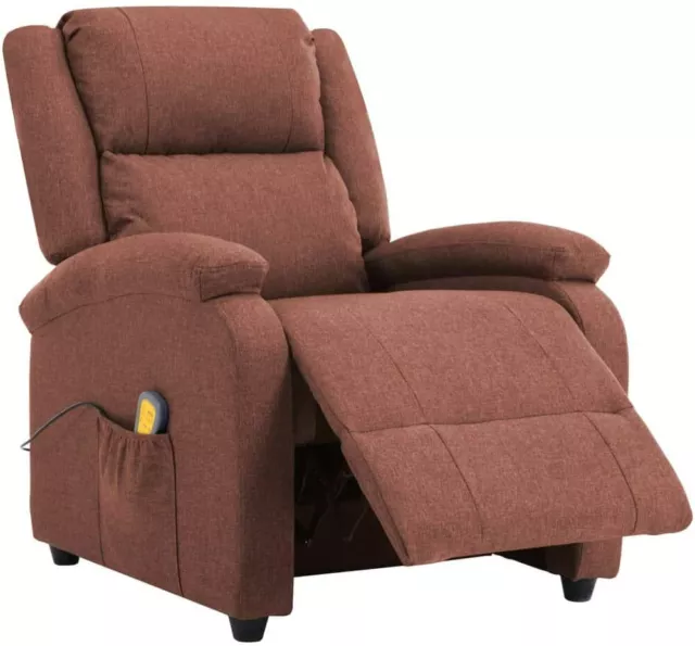Fauteuil de massage électrique chaise inclinable Canapé chauffant relaxant salon