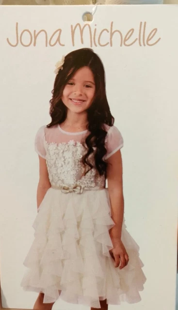 Jona Michelle girl dress/ bridesmaid/ Christening/ Party/ Occasion age 3