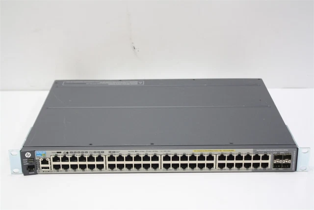 HP Procurve 2920-48G 48 Port Managed Gigabit Ethernet Switch J9729A SFP+ PoE+