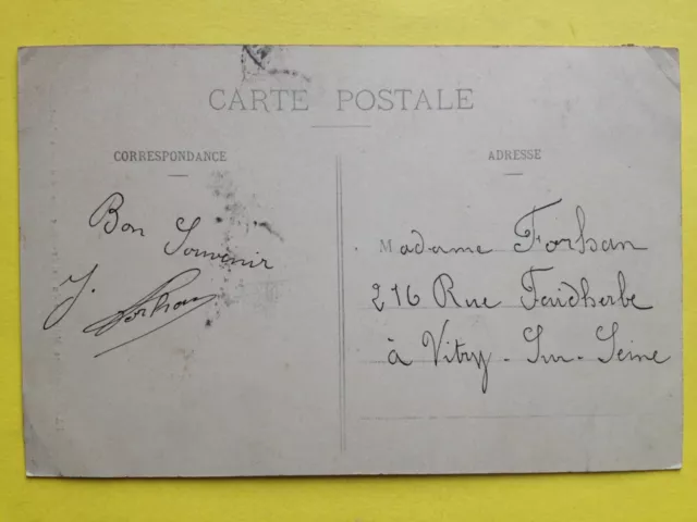 cpa PARIS MILITARY HOSPITAL du VAL de GRACE signed J. FORHAN VITRY on SEINE 2