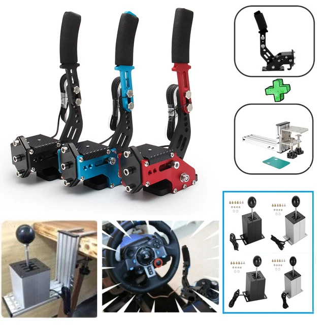 USB Handbrake with L Clip and H Shifter for Logitech G27 G29 G920 Steering Wheel