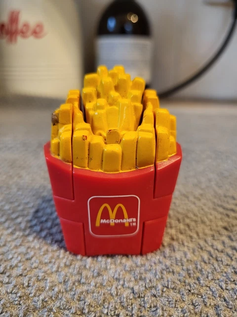 Vintage McDonalds Spielzeug Happy Meal Ceratop Pommes Transformer 1990 wechselbar