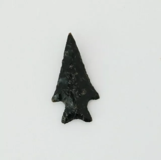 TED ORCUTT NORTHWEST COAST OBSIDIAN FLINT EXOTIC POINT - RARE - CIRCA 1900's