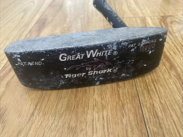 Shark Putter GREAT WHITE BY Tiger Shark Putter PAT SIMMONS 1400 P-squared Dual Line ...