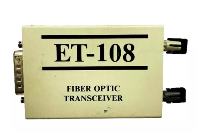 Ethernet ET-108 Fibre Émetteur-récepteur Optique Carte 10 Base-Fl Aui St / Sc