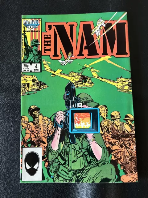 The Nam #4 1987 Vietnam War Stories Marvel Copper Age!
