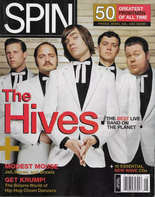 8/2004 SPIN magazine  THE HIVES cover  Modest Mouse