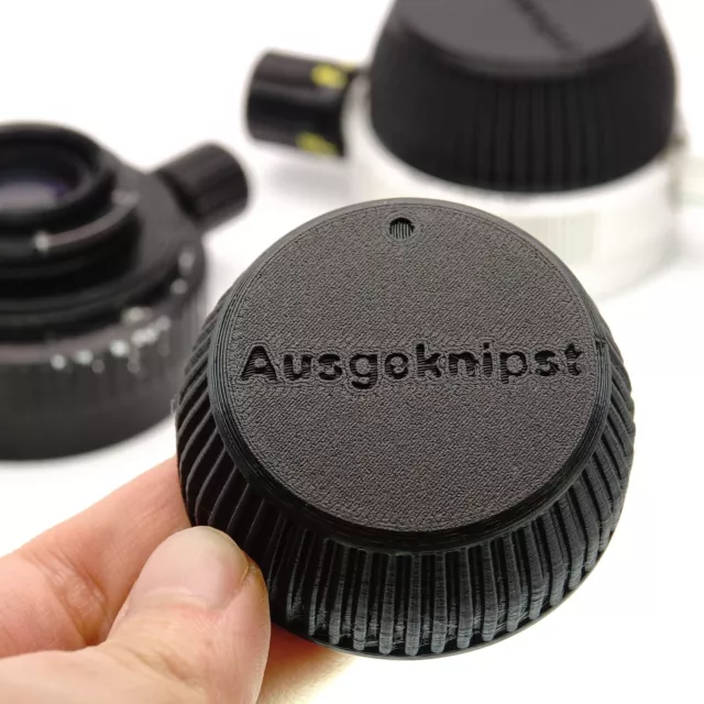 Nikonos Objektivrückdeckel Rear Lens Cap von Ausgeknipst für UW LW W Nikkor