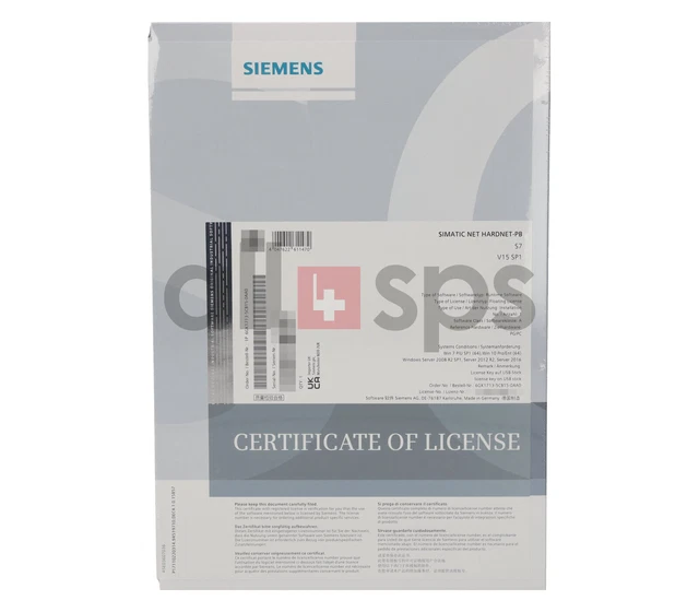 Simatic Net Hardnet-Pb S7 V15 Sp1 - 6Gk1713-5Cb15-0Aa0 (Ns)
