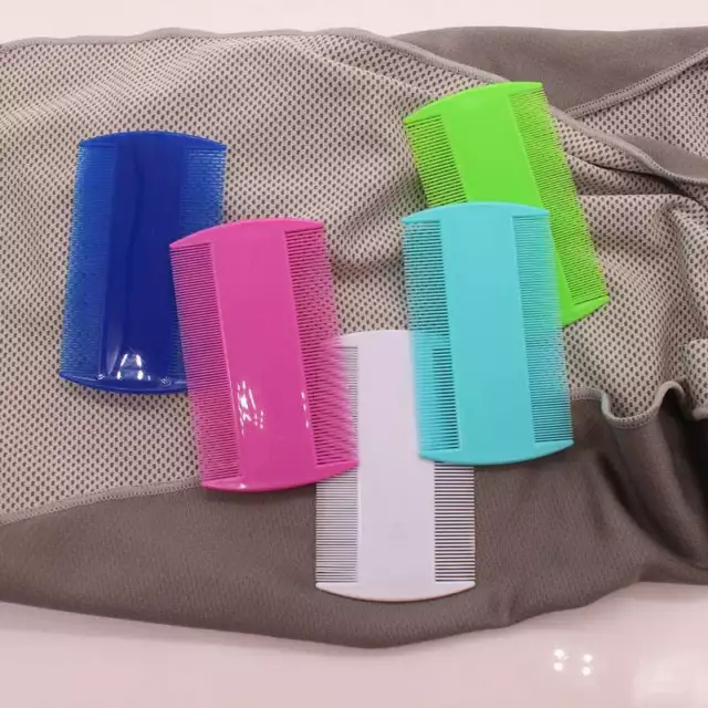 Nits Sided Double Detection Lice Head Comb Nit Flea Pet Comb Nit Pastel Kids