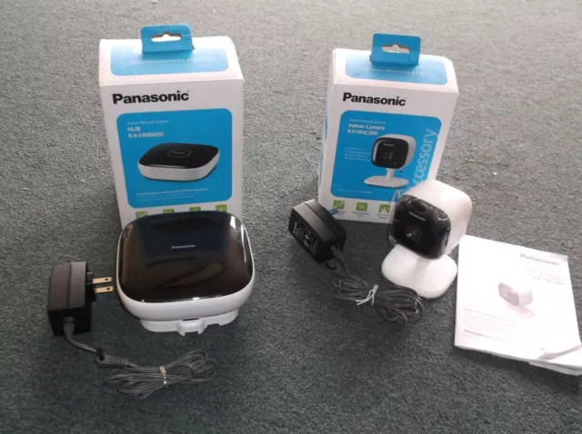 D09021604 Panasonic Smart Home Monitoring System Baby Monitor Kit Security Camer