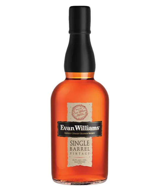 Evan Williams Single Barrel Vintage Bourbon Whiskey  - 43,3 % Vol./ 0,7 L