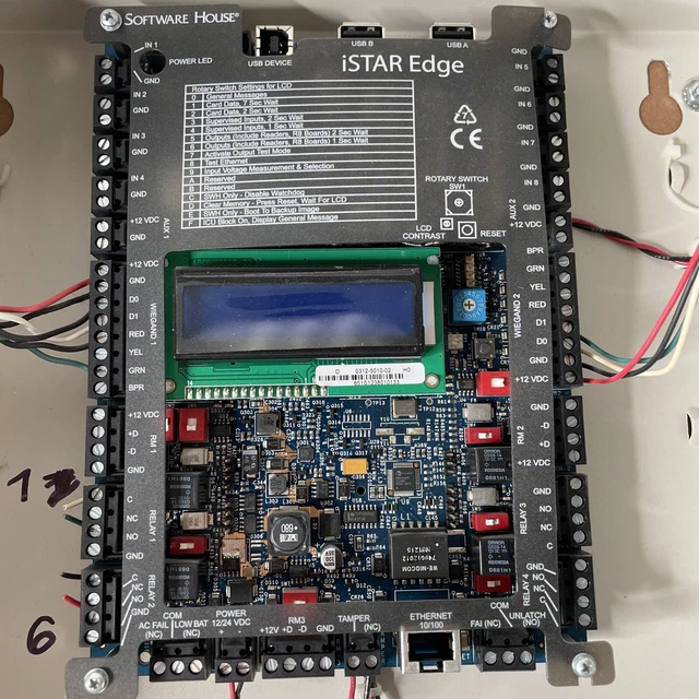 SOFTWARE HOUSE TYCO RM4E Door accesscontrol module. Multiple Boards