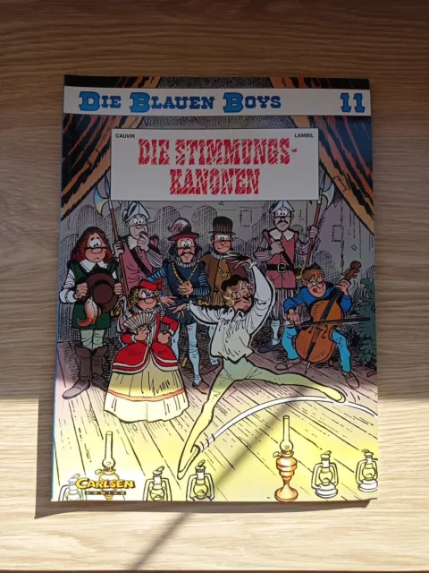 Die Blauen Boys # 11 - Die Stimmungskanonen - Cauvin / Lambil - 1. A. - gut