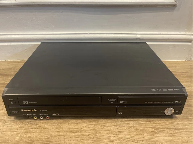 PANASONIC DMR-EZ47V VCR & DVD Recorder Combi Unit, Copy VHS to DVD, DVB