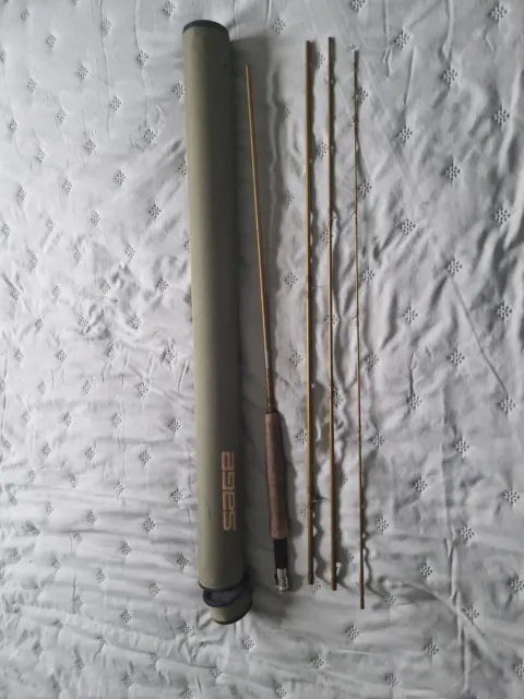 SAGE Z-AXIS 4 pc Two-Handed Fly Rods 7-10 WT & 12'9”-15'0”L with rod tube &  sock £609.97 - PicClick UK