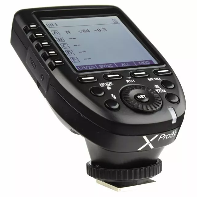 Disparador de flash Godox XProN - negro (nuevo, nunca usado)