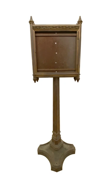 Antique Gothic Revival Bronze NYC Building Directory