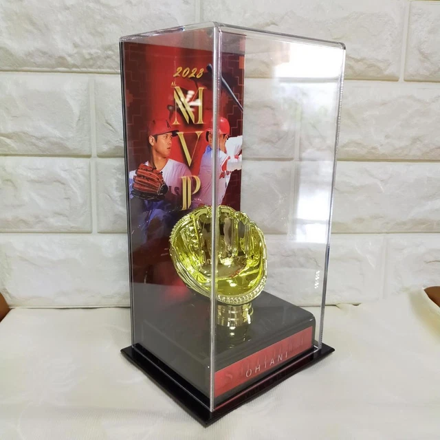 Vitrine De Baseball Personnalisée Avec Gravure Laser - Boîte D'Exposition En Acrylique Anti-UV Et Socle En Bois
