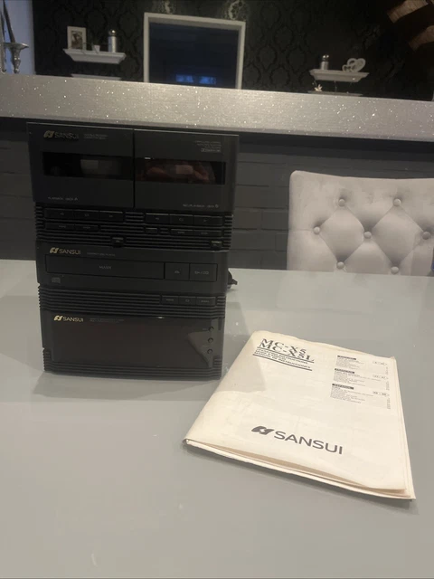 Platine Cassette Sansui D95M – Vintage – Courroies Neuves – Occasion