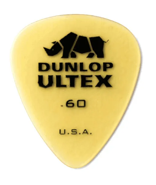 Dunlop Ultex Standard Plektren - 0,60 mm - (1, 3, 6, 12 oder 72 Stück)