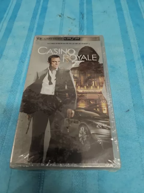 Video Casino Royale 007 (2006) UMD para PSP, clásico, totalmente nuevo, sellado