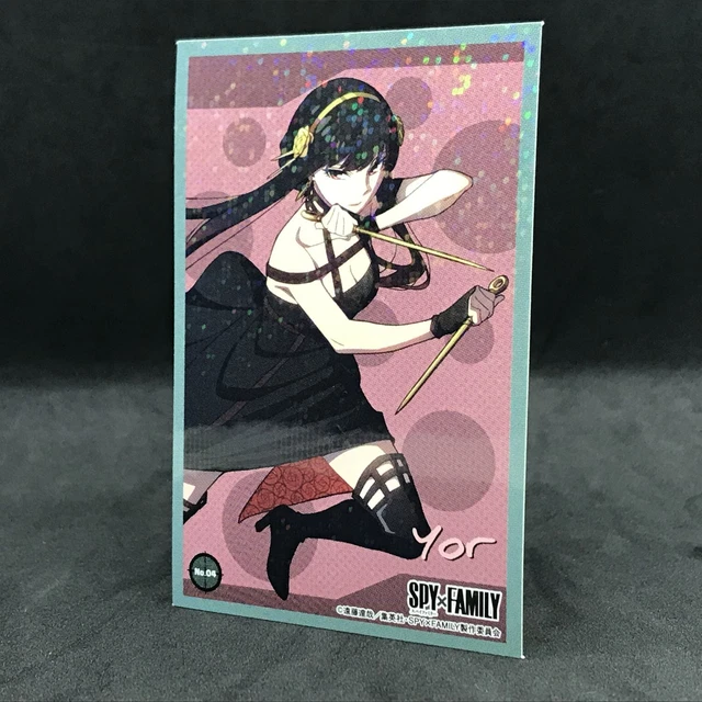 SPY X FAMILY YOR FORGER N 04 Autocollant Japonais Collectionner Carte spy-x-family-yor-forger-n-04-autocollant-japonais-collectionner-carte
