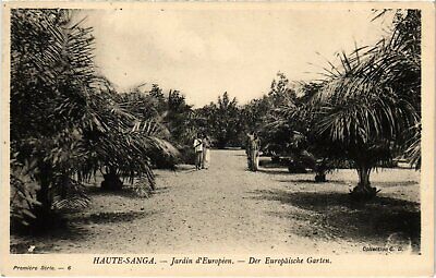 CPA AK CONGO Francais- Jardin d'Européen (86645)