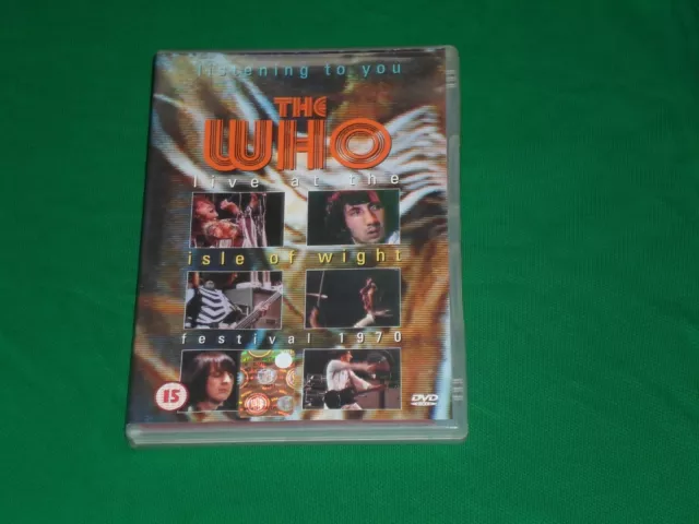 The Who. Live At The Isle Of Wight. Festival 1970 DVD