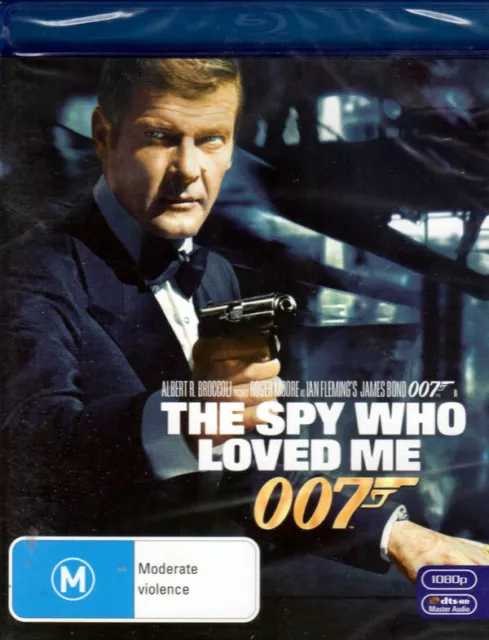 James Bond 007 'The Spy Who Loved Me' - Roger Moore - New Sealed Blu-ray