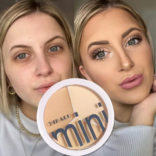 Dark Circles Acne Cover With Brush Moisturizing Persistence Concealer Palette