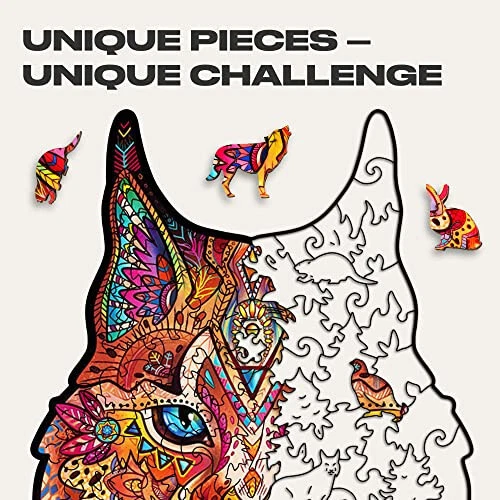 UNIDRAGON Wooden Puzzle Jigsaw, Best Gift for Adults and Children, Unique  [NEW] 3