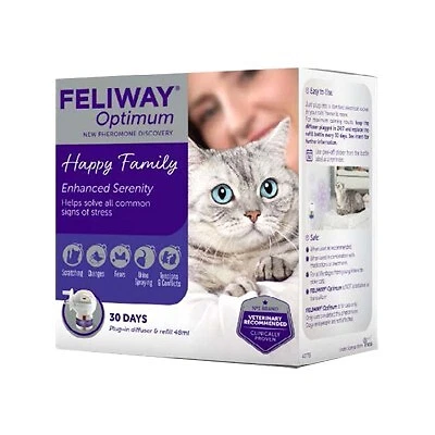 Feliway Optimum Diffusore + Ricarica Da 48 Ml