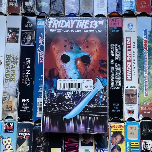 Friday The 13th Part VIII - Jason Takes Manhattan VHS 1994 Sealed New Paramount