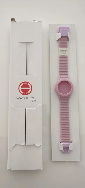Hip Hop  Solare Cinturino    Hbu0533 - Pink Lemonade  Per Casse Da 34 Mm