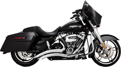 Vance &amp; Hines 26073 Big Radius 2-Into-2 Exhaust System - Chrome Steel